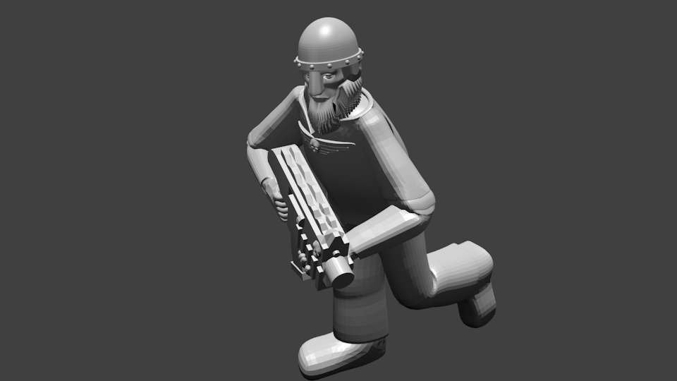 Hosytian Guardsman, Running Sergeant
