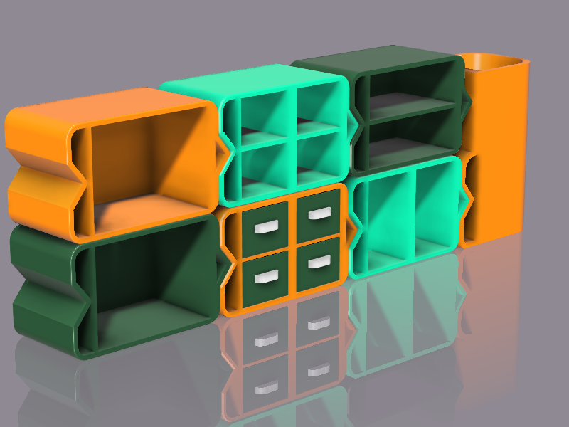 Desktop Storage System (Modular) 