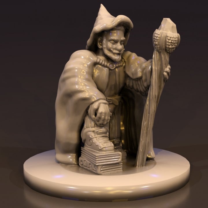 Gnome Wizard Magnus (28mm)