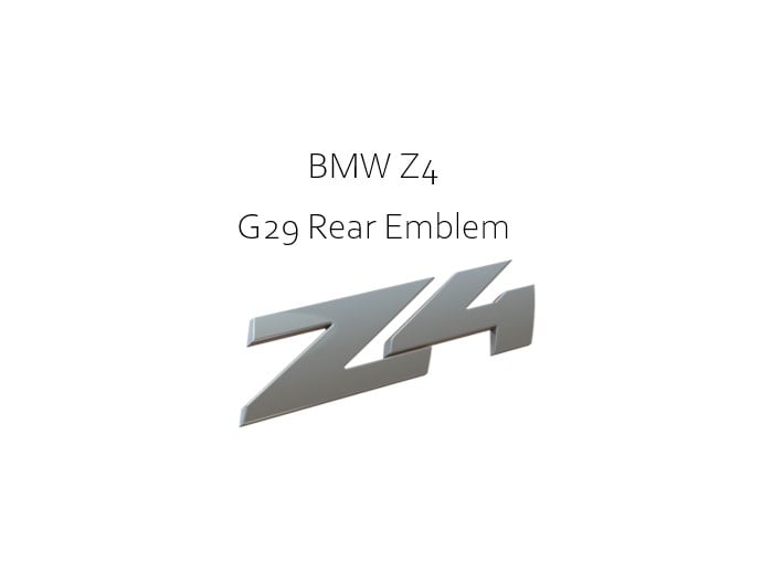 Rear Badge/Emblem for BMW Z4 (G29) - 51148092946