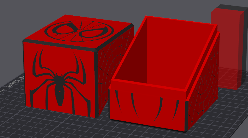 Spiderman 100 Sleeved Card Deck Box