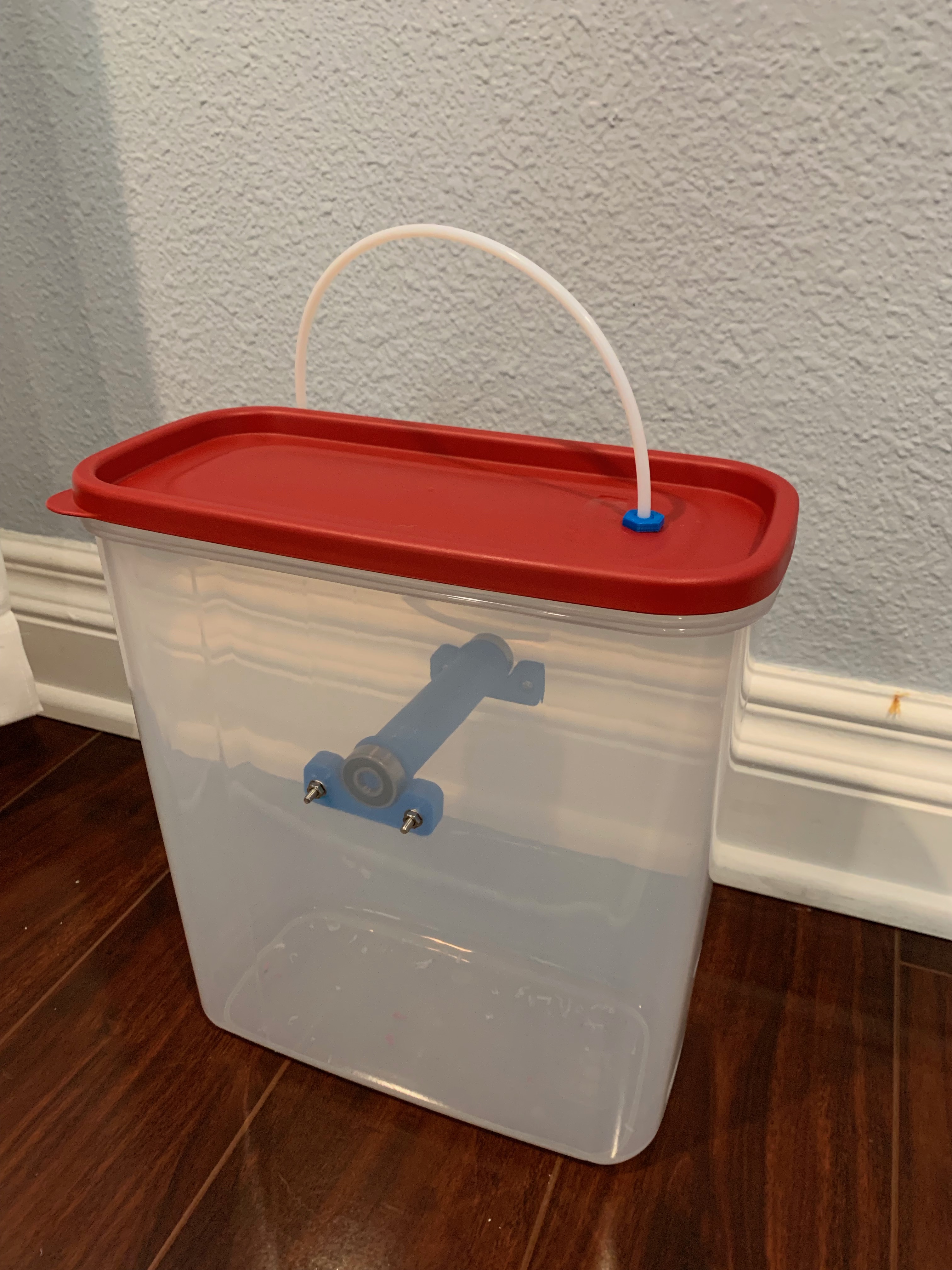 $10 Airtight Filament Storage and Spool Holder (Drybox)