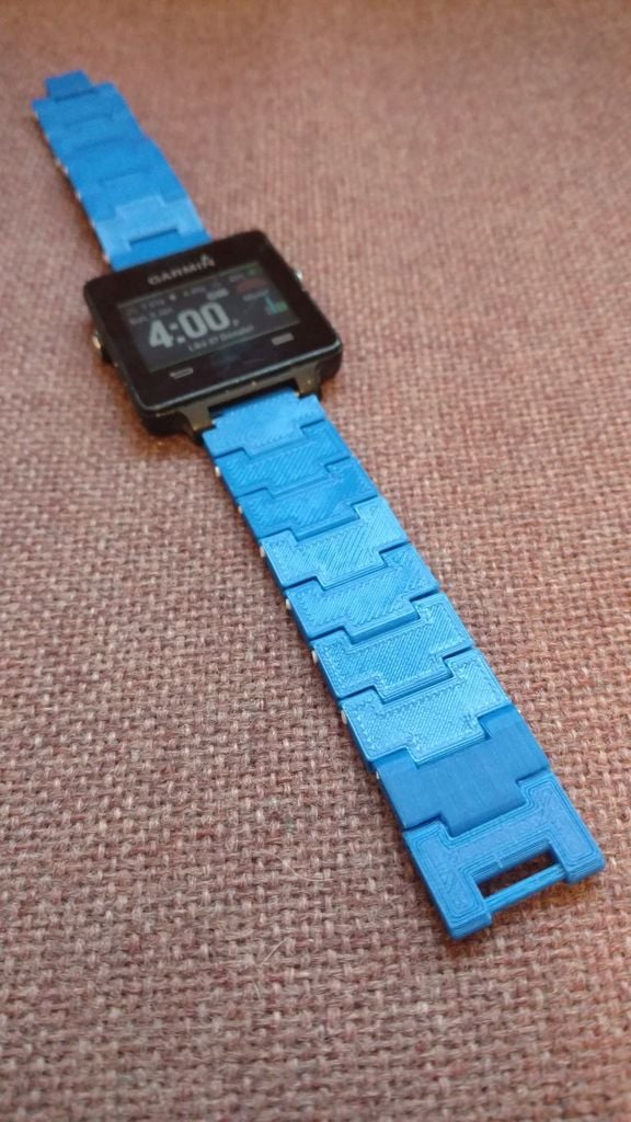 Thin watch band connector for Garmin Vivoactive
