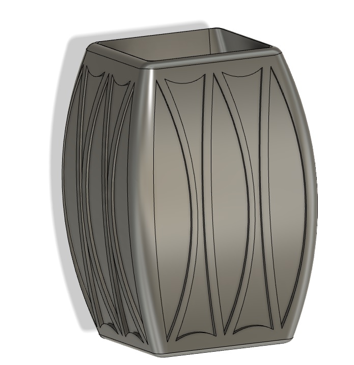 Square Vase/pot Pattern