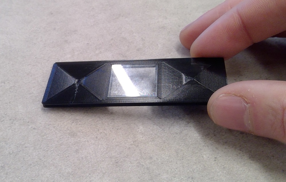 Microscope slide Cobb - coverslip holder