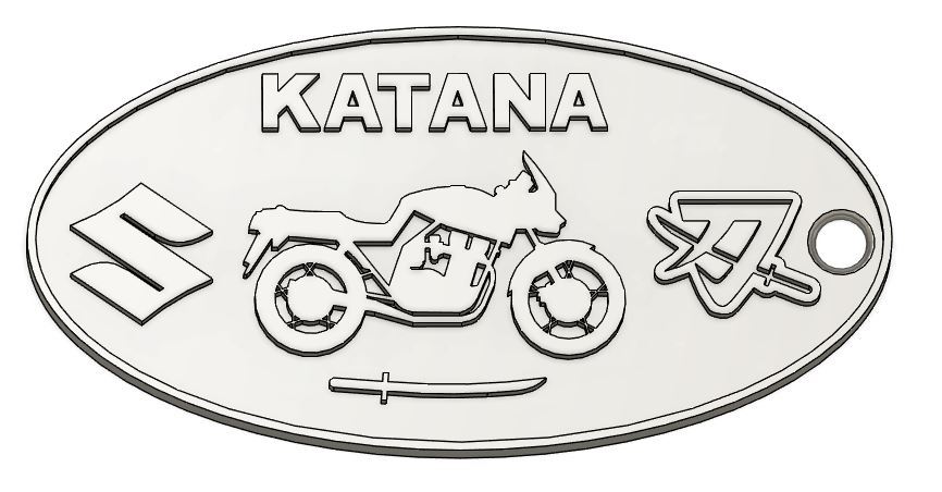 Katana 1100 Suzuki Motorrad Schlüssel