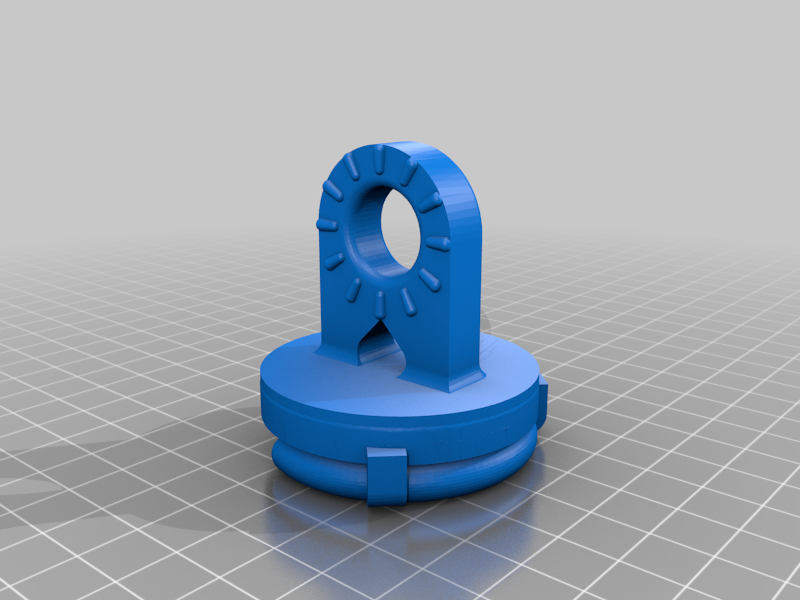 Pop-Socket mount for articulated arm
