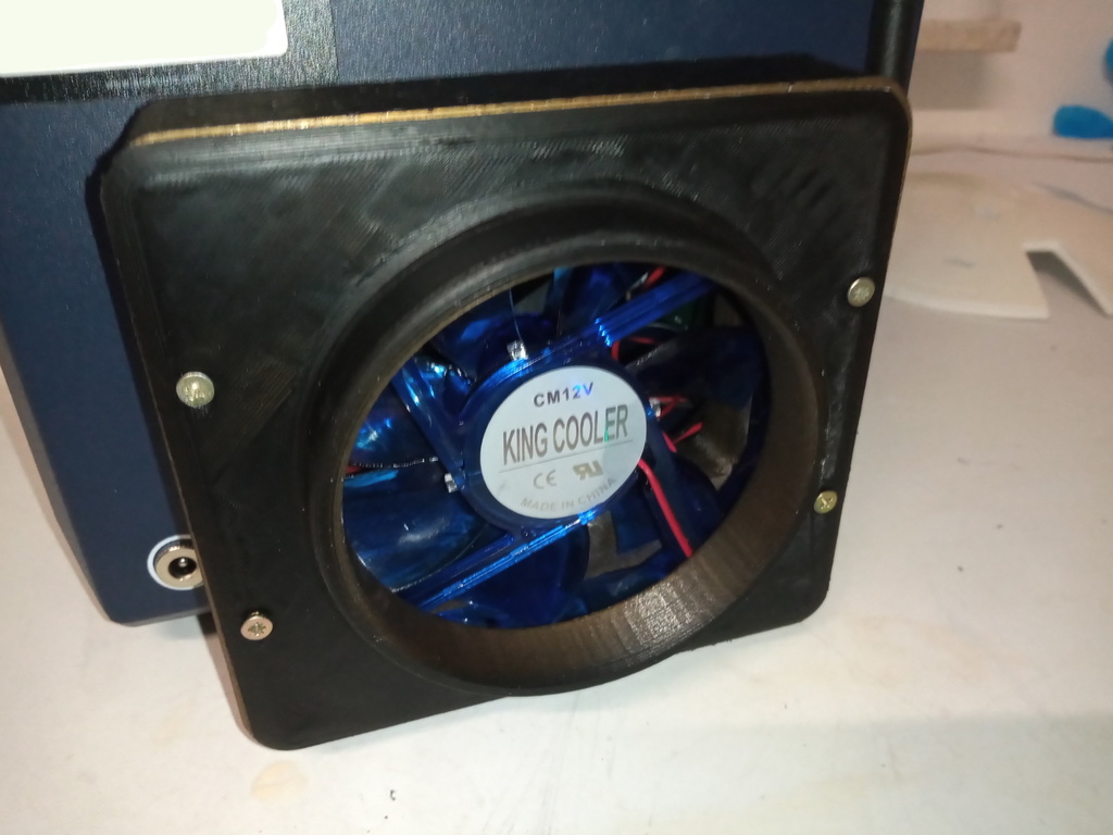 Anycubic Photon (Mono SE) rear vent adapter with fan