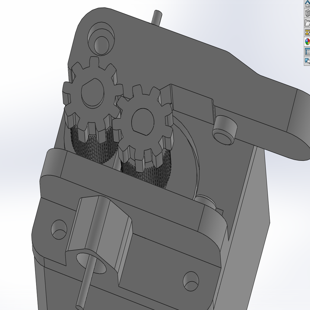 DUAL DRIVE EXTRUDER (PROJECT).