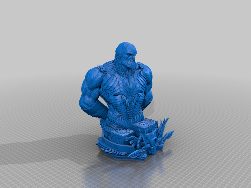 FREEBIE: Wicked DC Comics Darkseid Bust: Tested and ready for 3d printing