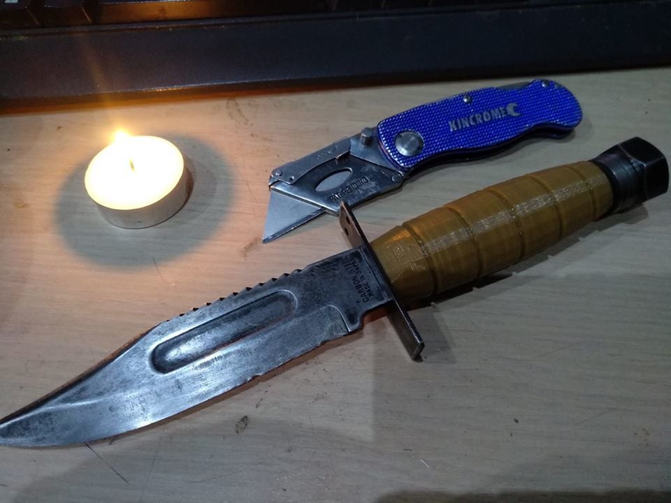 Ka-Bar Replacement Knife Handle (classic style) 