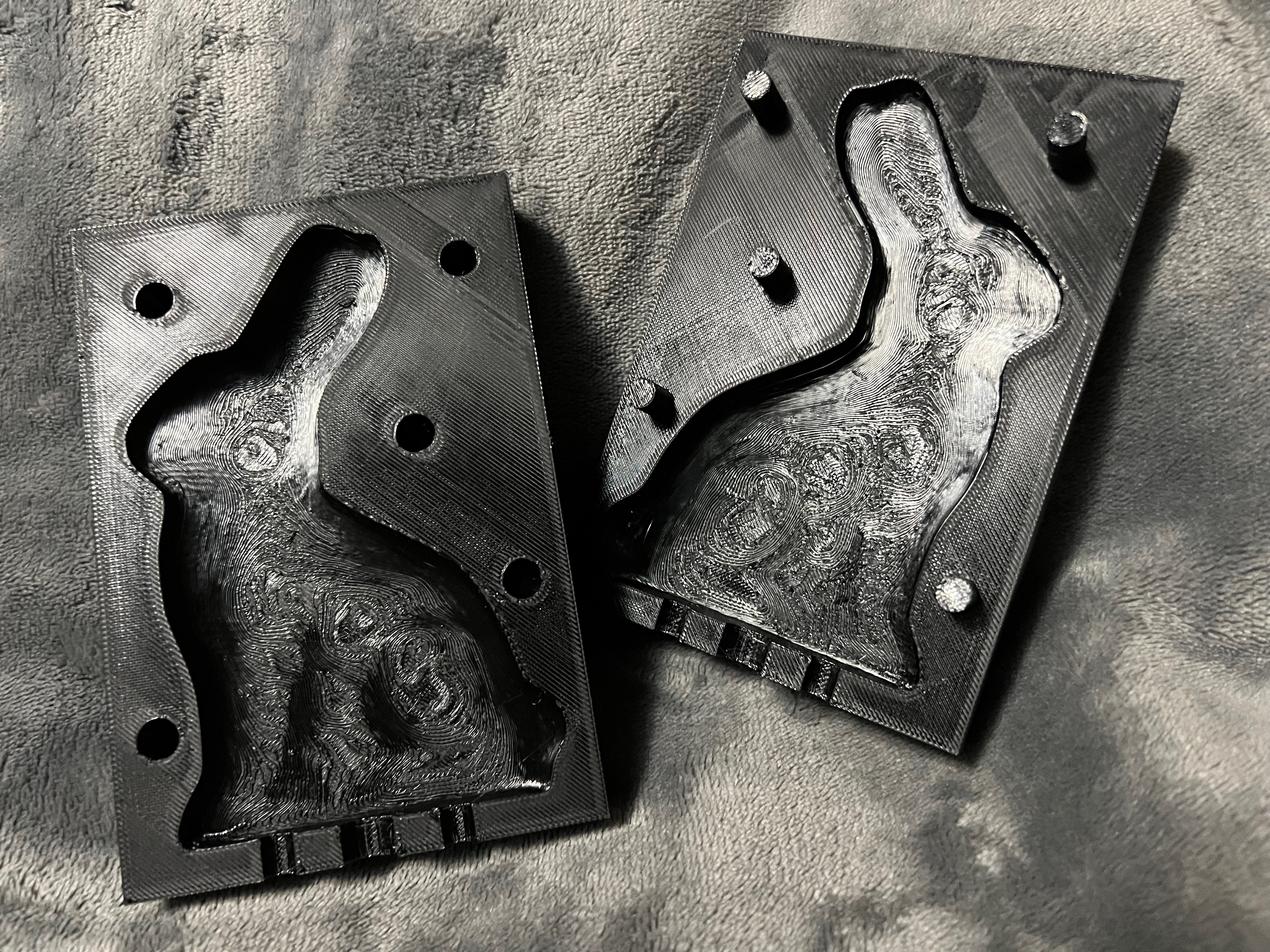 Chocolate Bunny Mold - medium (3x5 inch)