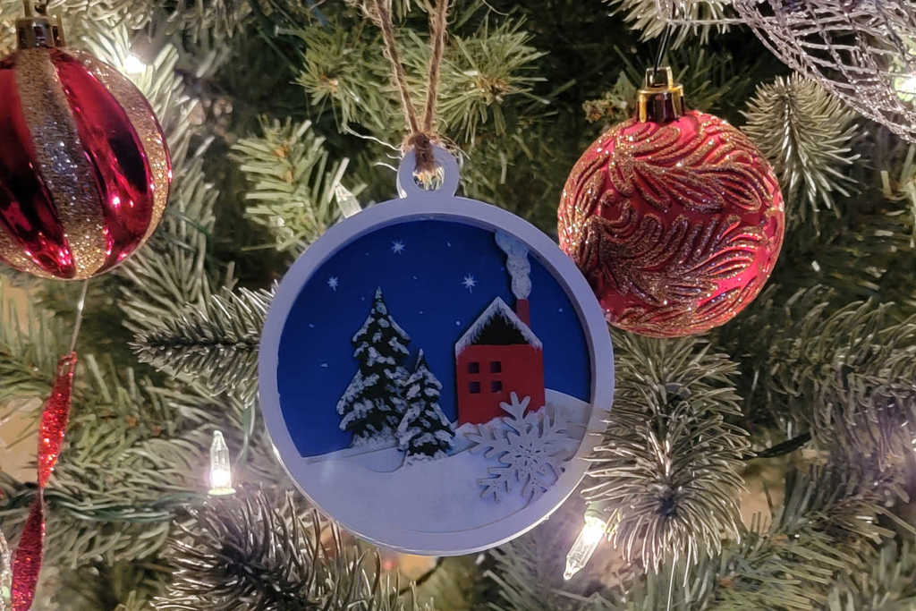 Layered Christmas Ornament