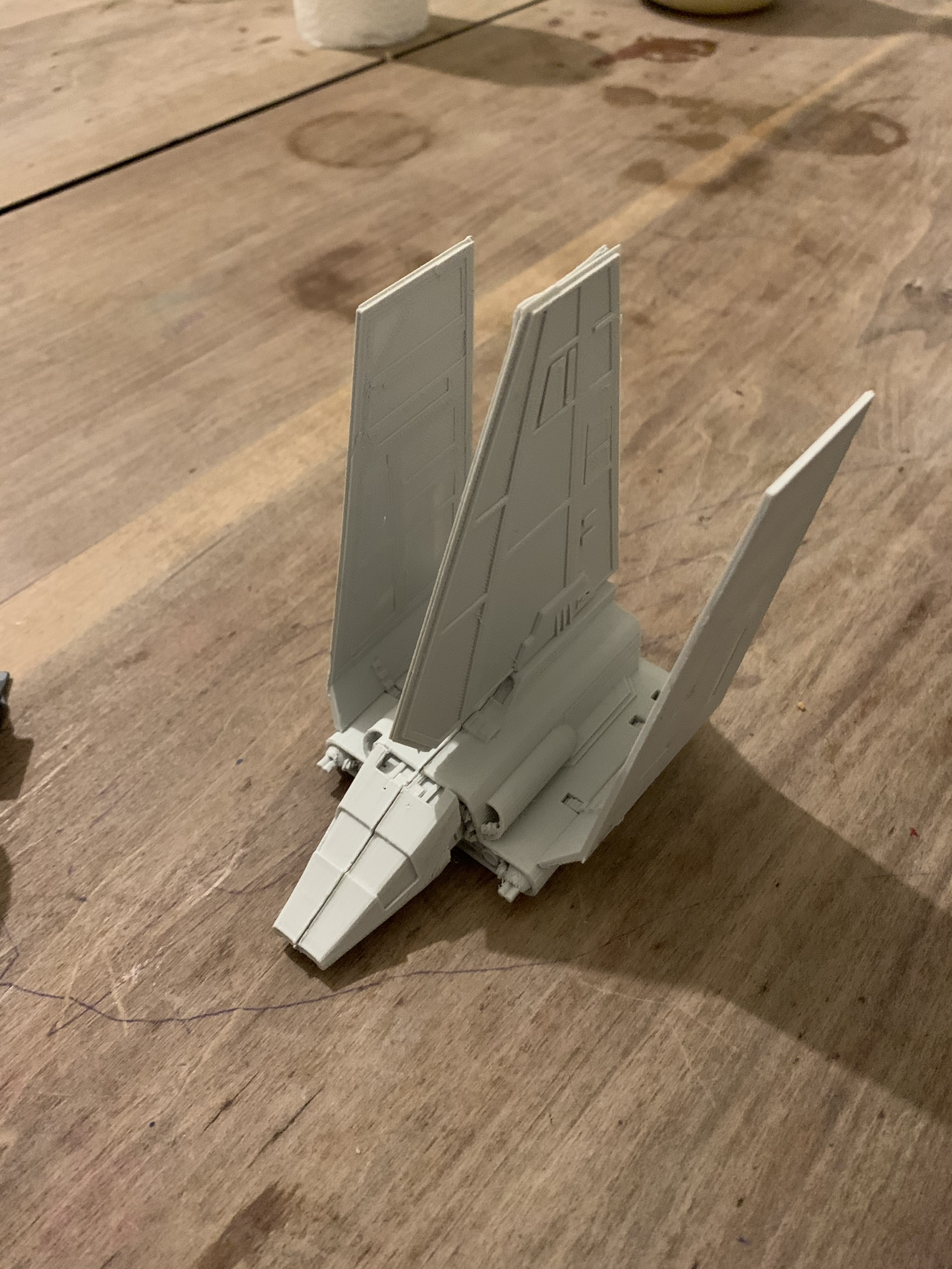Imperial Shuttle with folding wings