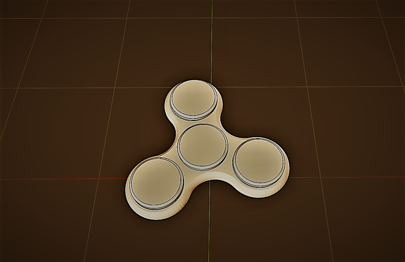 FIDGET SPINNER WITH BEARINGS
