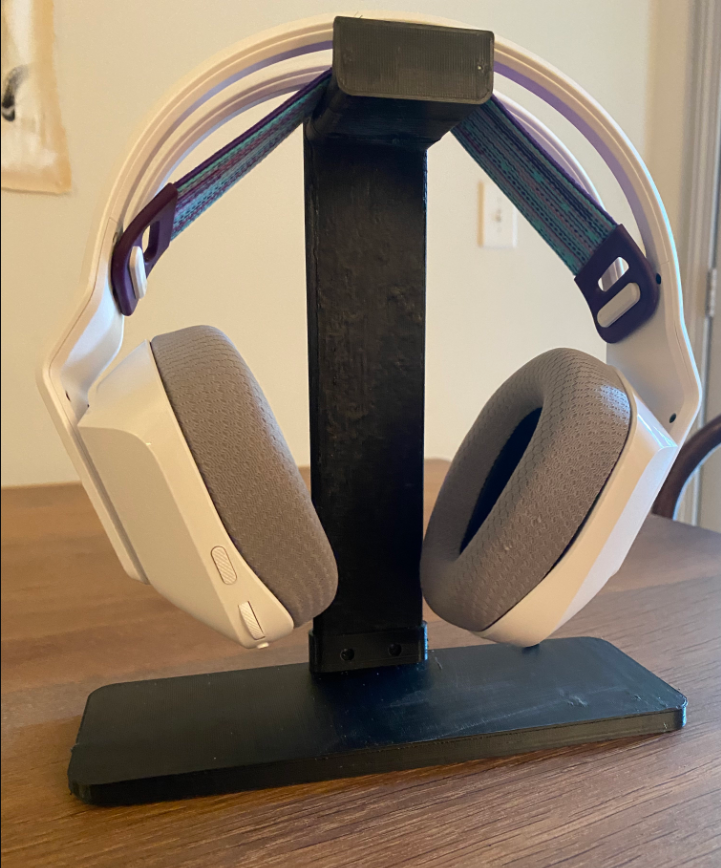 Modern headphone stand 