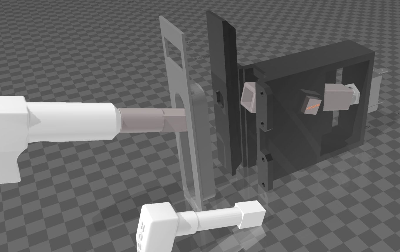Hook Lever for  F/A-18C Hornet Home Cockpit