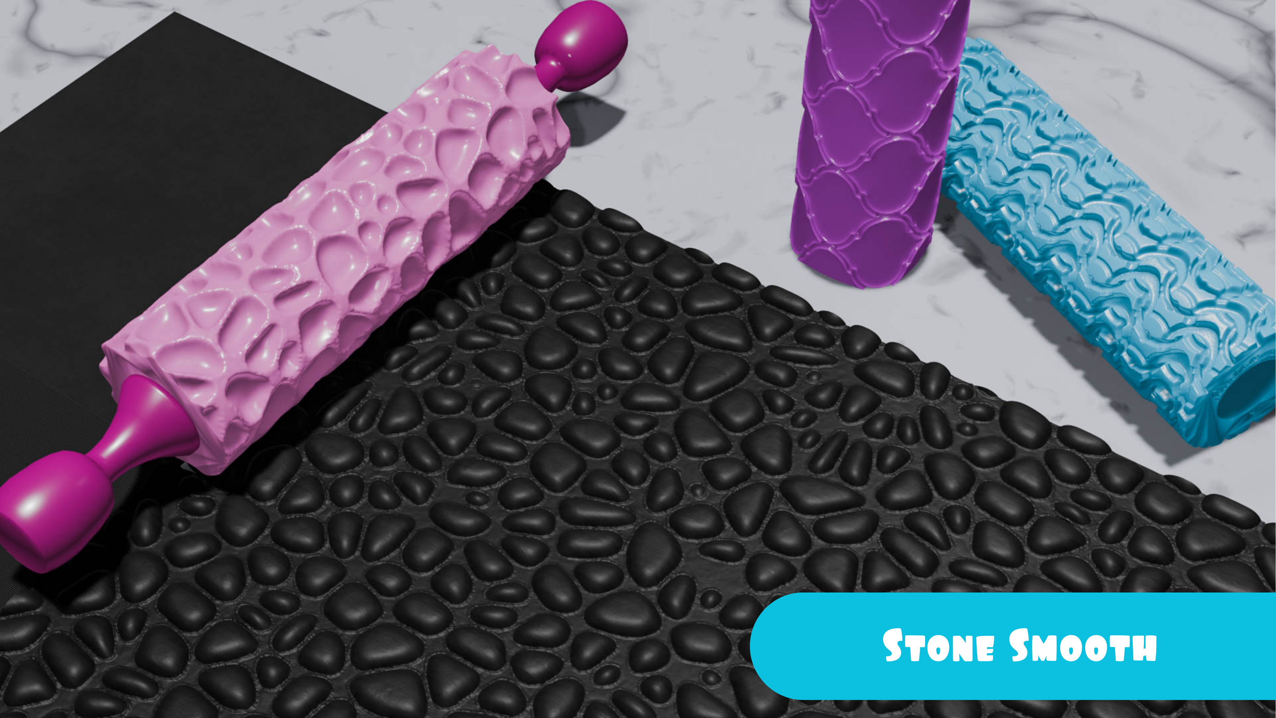 Foam Roller- Smooth Stone (Cosplay)