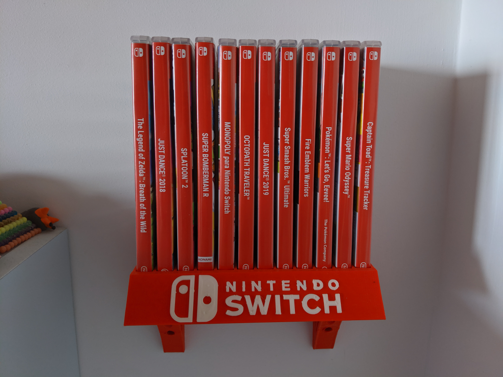 Nintendo Switch Game Case Wall Stand