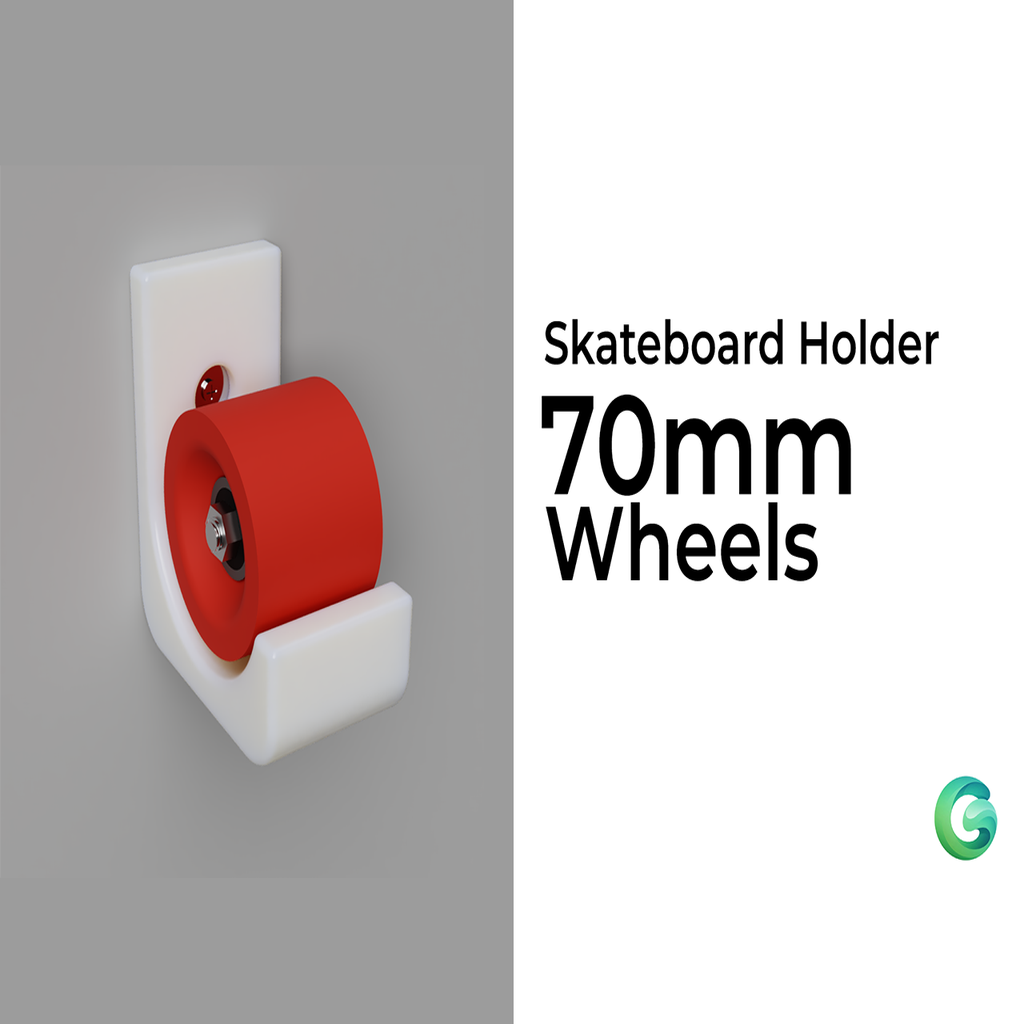 Skateboard Holder | 70mm wheels