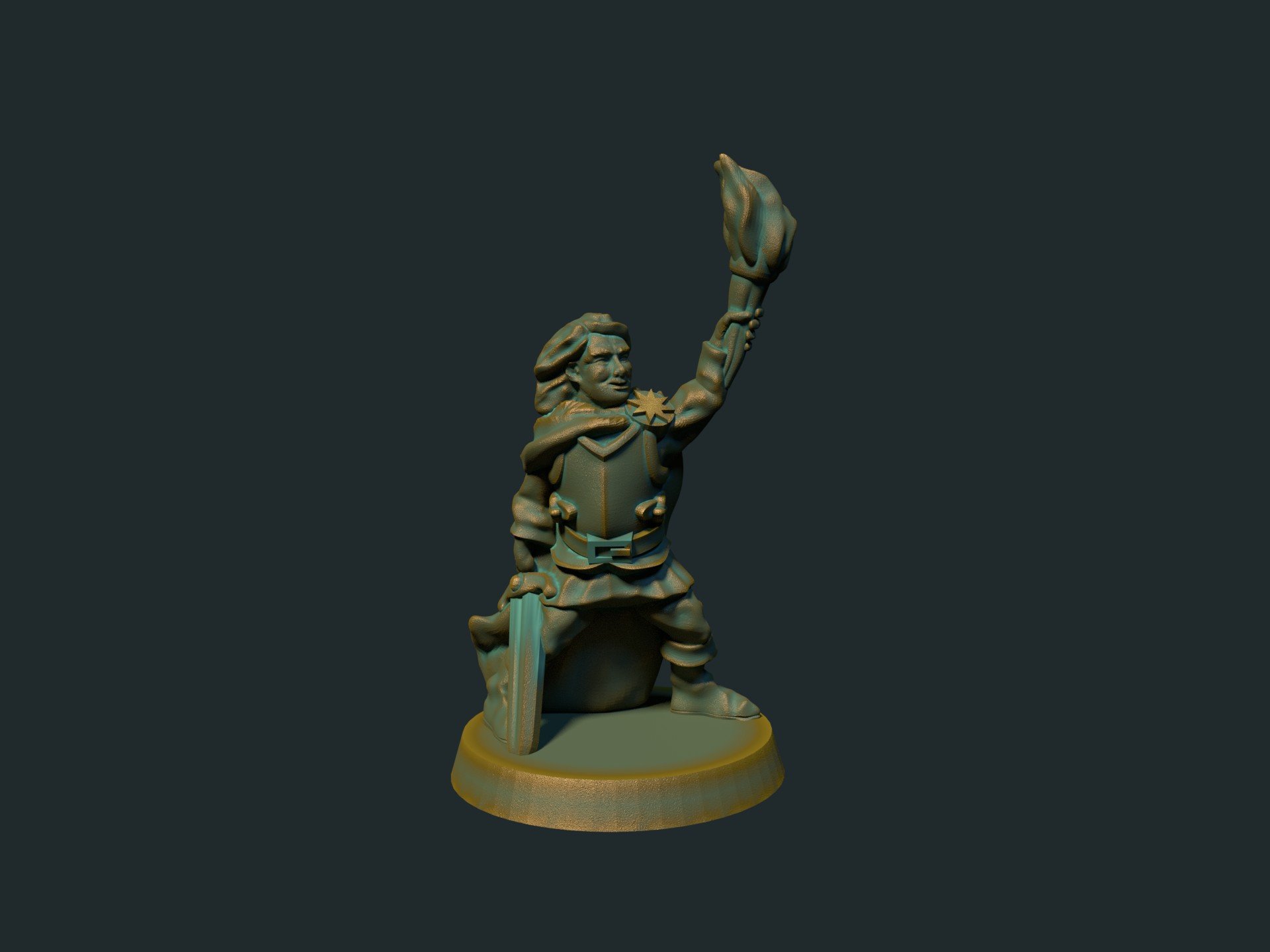 Image of Generic Adventurer 28mm (No supports needed)