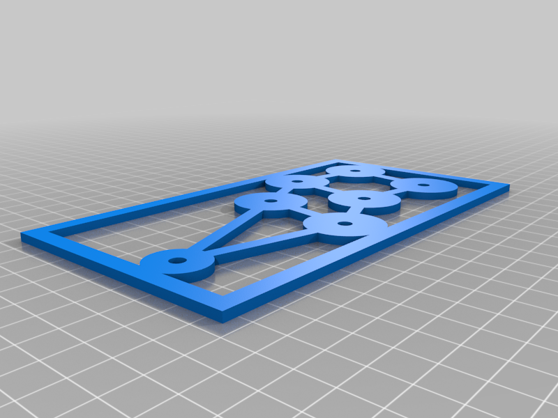 Sega button layout template for arcade machine (6 buttons)