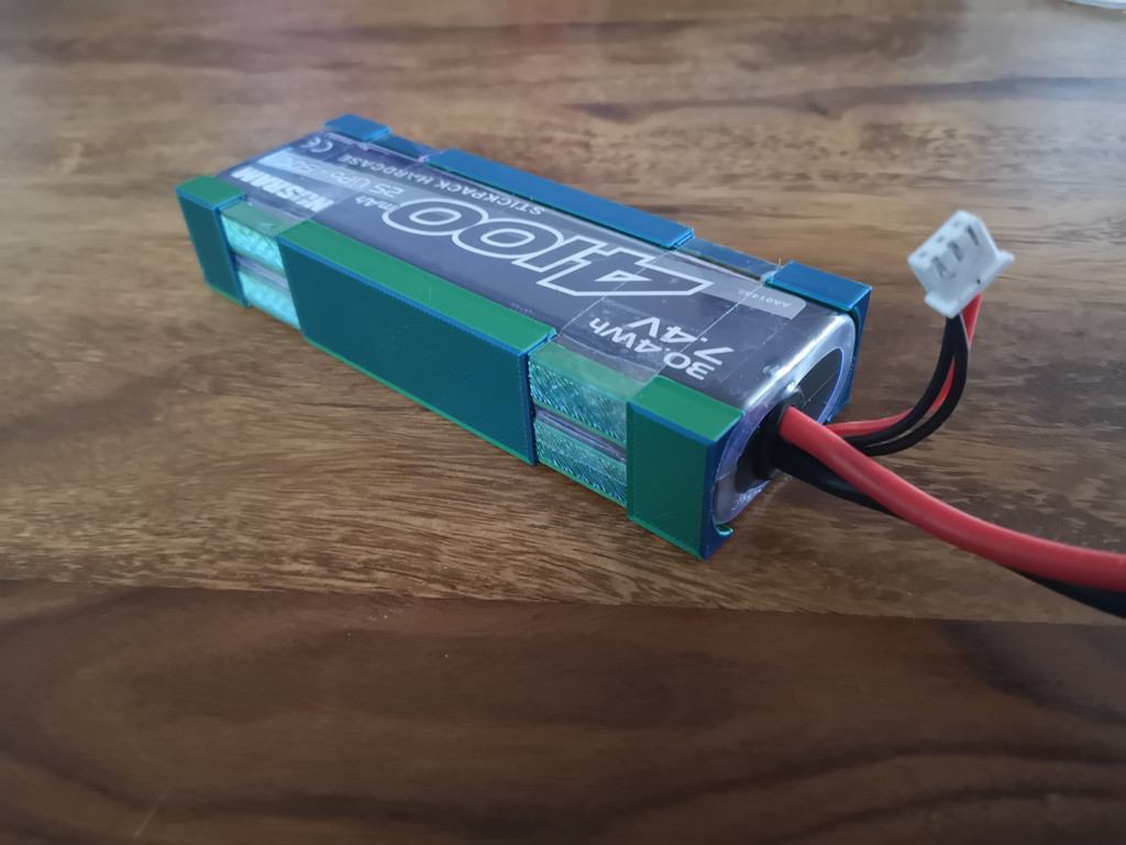 LiPo Sub C Battery - Stick Pack Adapter - Hard Case