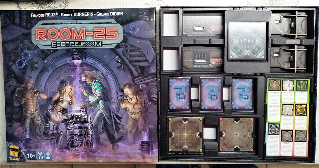 Room 25: Escape Room game insert