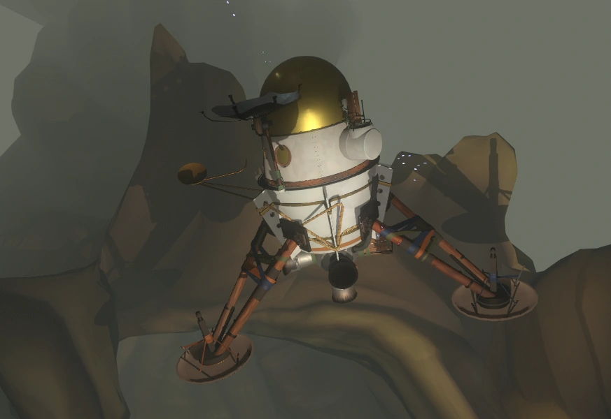 Fildspar's ship from outer wilds