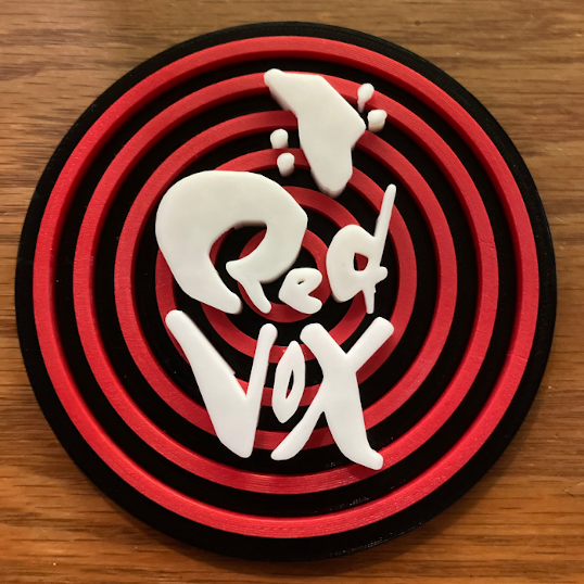 Red Vox Disc Display