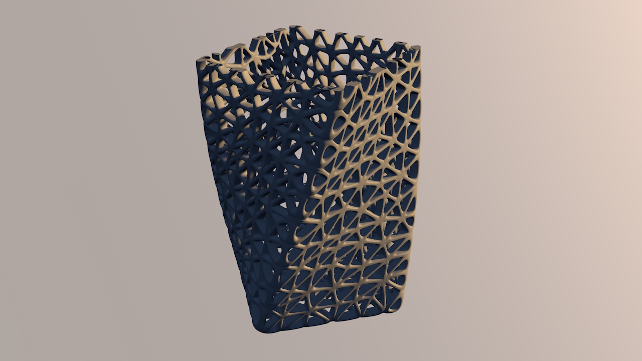 Orchid Pot Voronoi