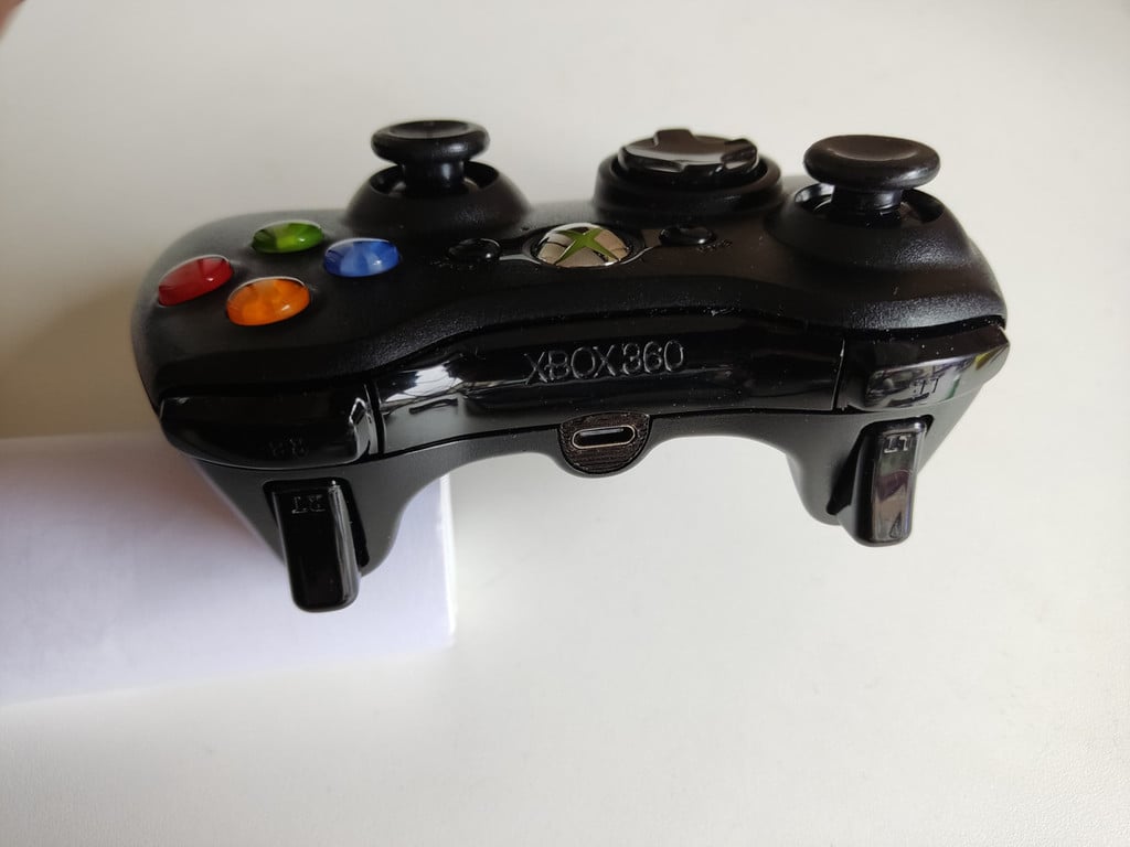 Xbox 360 Wired Controller USB C Bezel