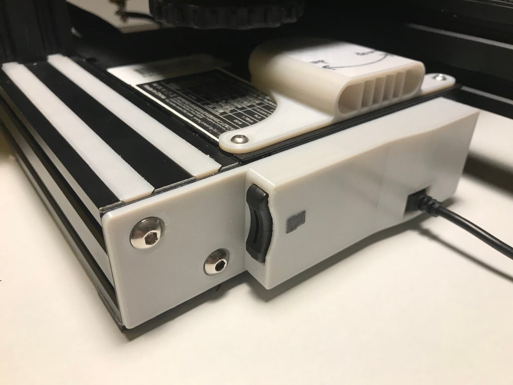 Ender 3 Micro SD Cable Adapter Housing