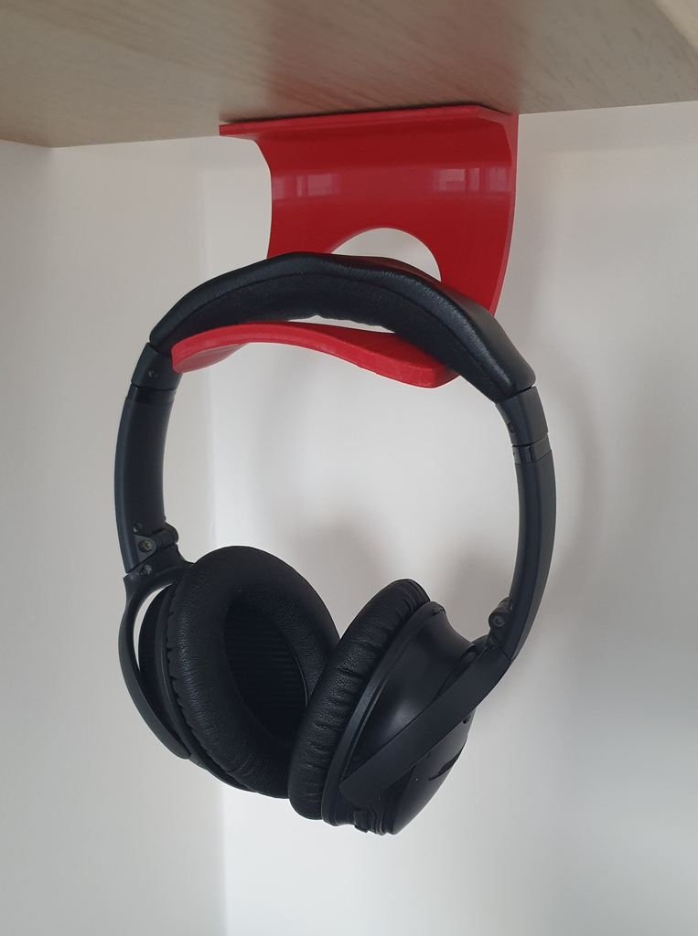 Headphone stand for Ikea Lack shelf