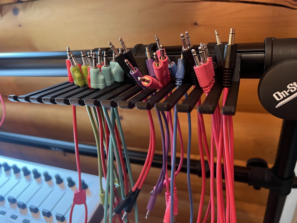 Eurorack Patch Cable Holder