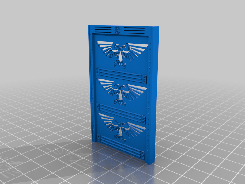 40k Wall tile, double sided