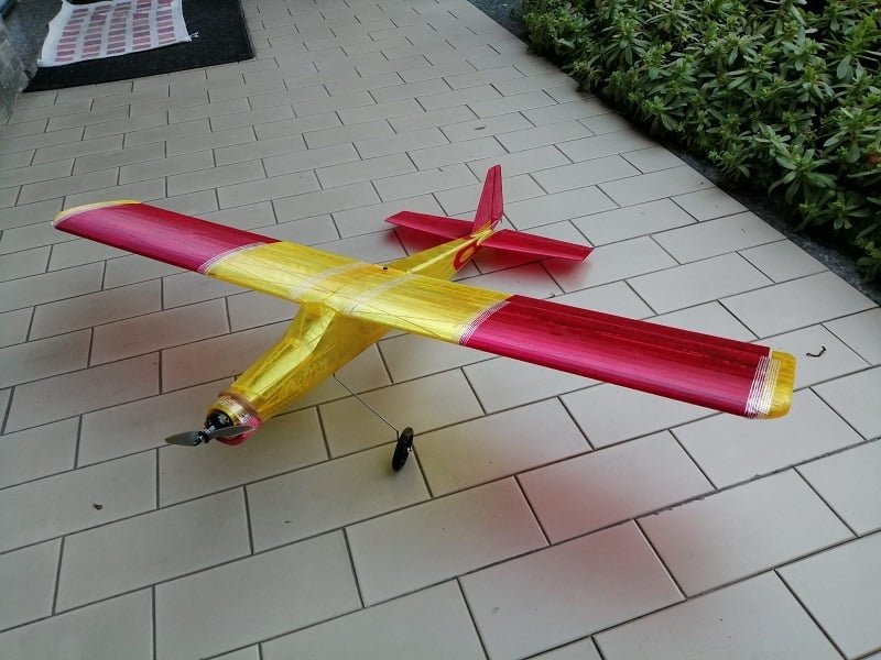 Muffin full 3D printed RC airplane