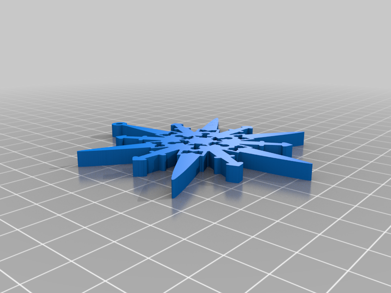 Weaponry-themed Snowflakes