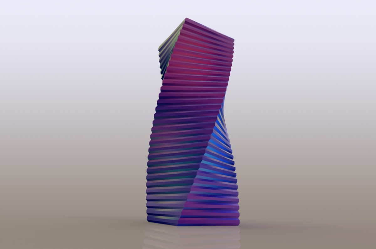 Accordion Twist - Vase Mode