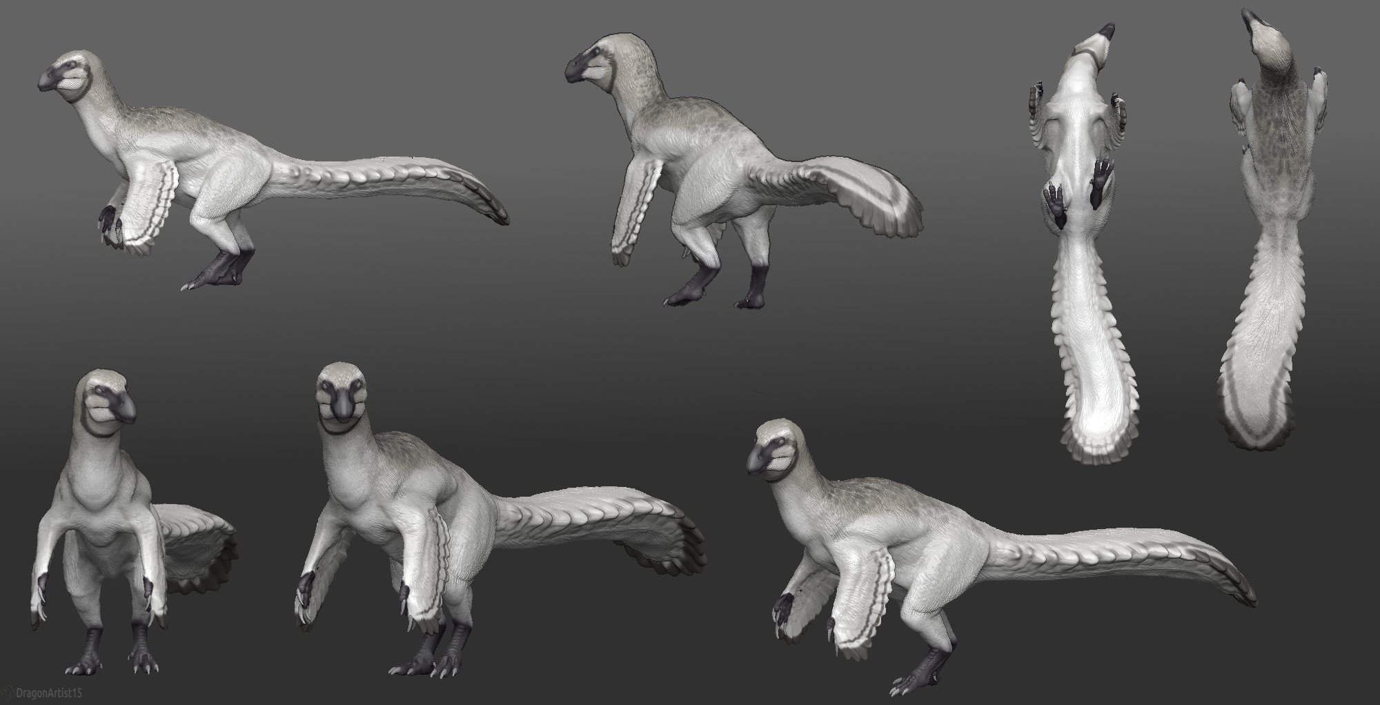 Beipiaosaurus Figurine