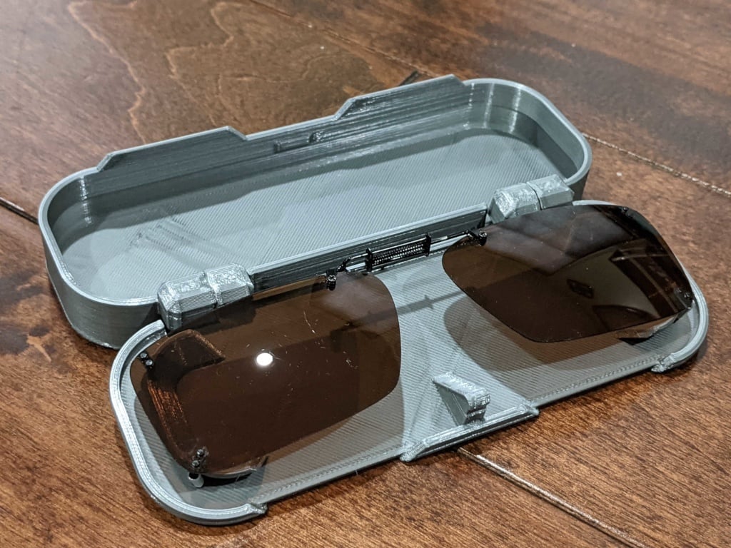 Clip-on Sunglasses Case