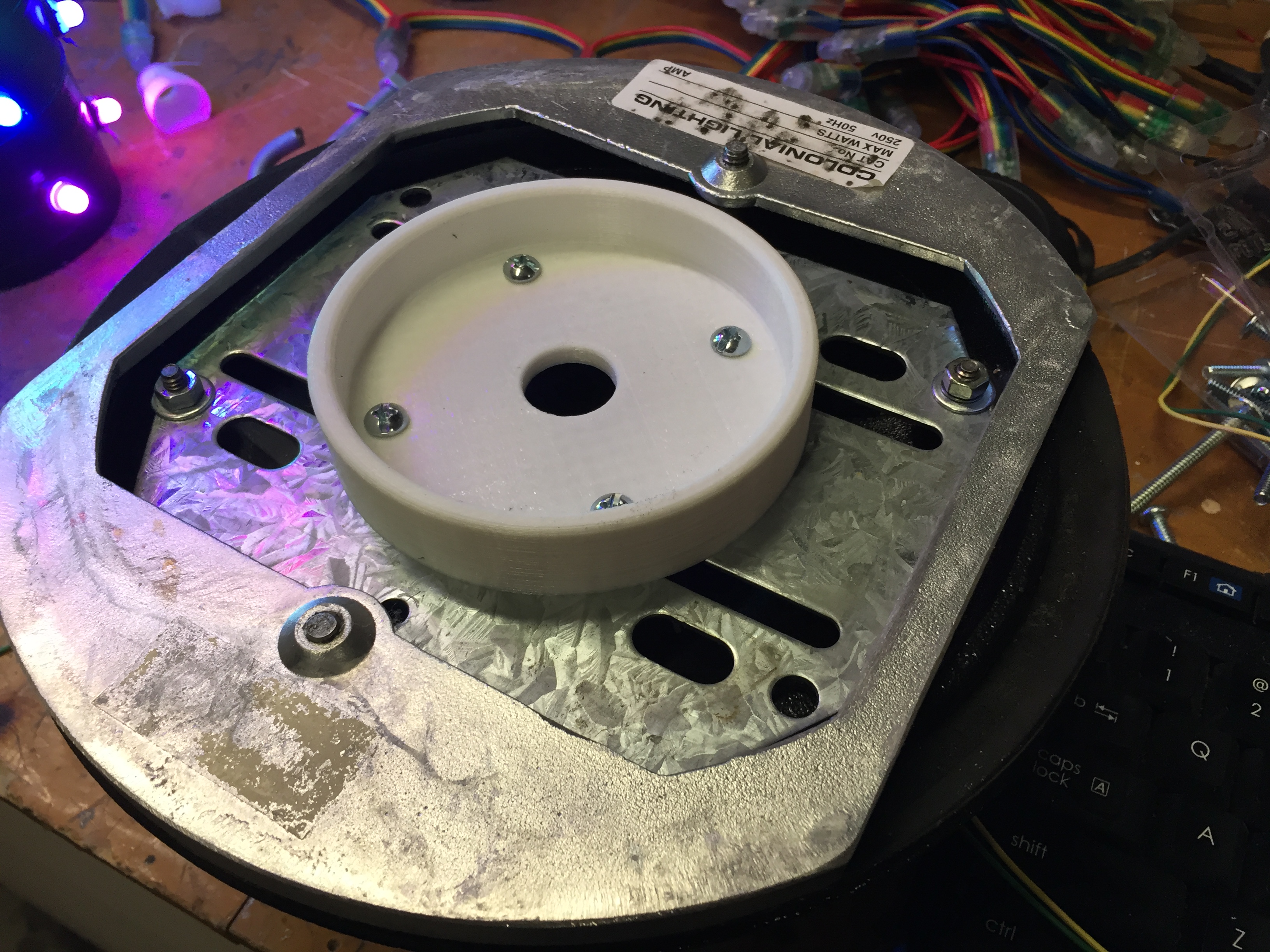 90mm Conduit base for Lamp