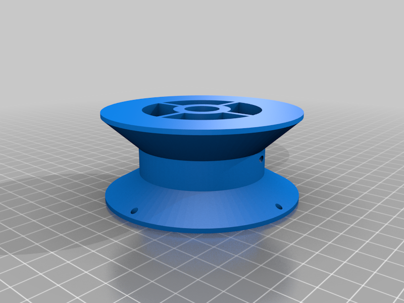 My Customized filament/wire spool or wheel creator