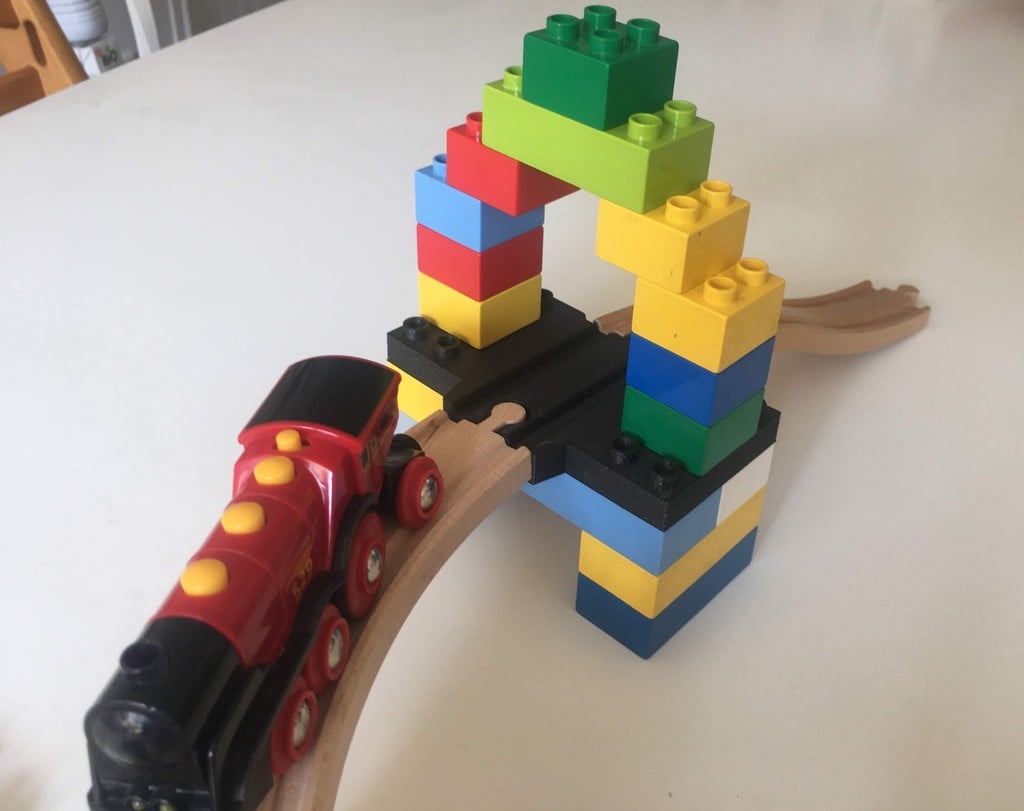 Brio to duplo plate adapter