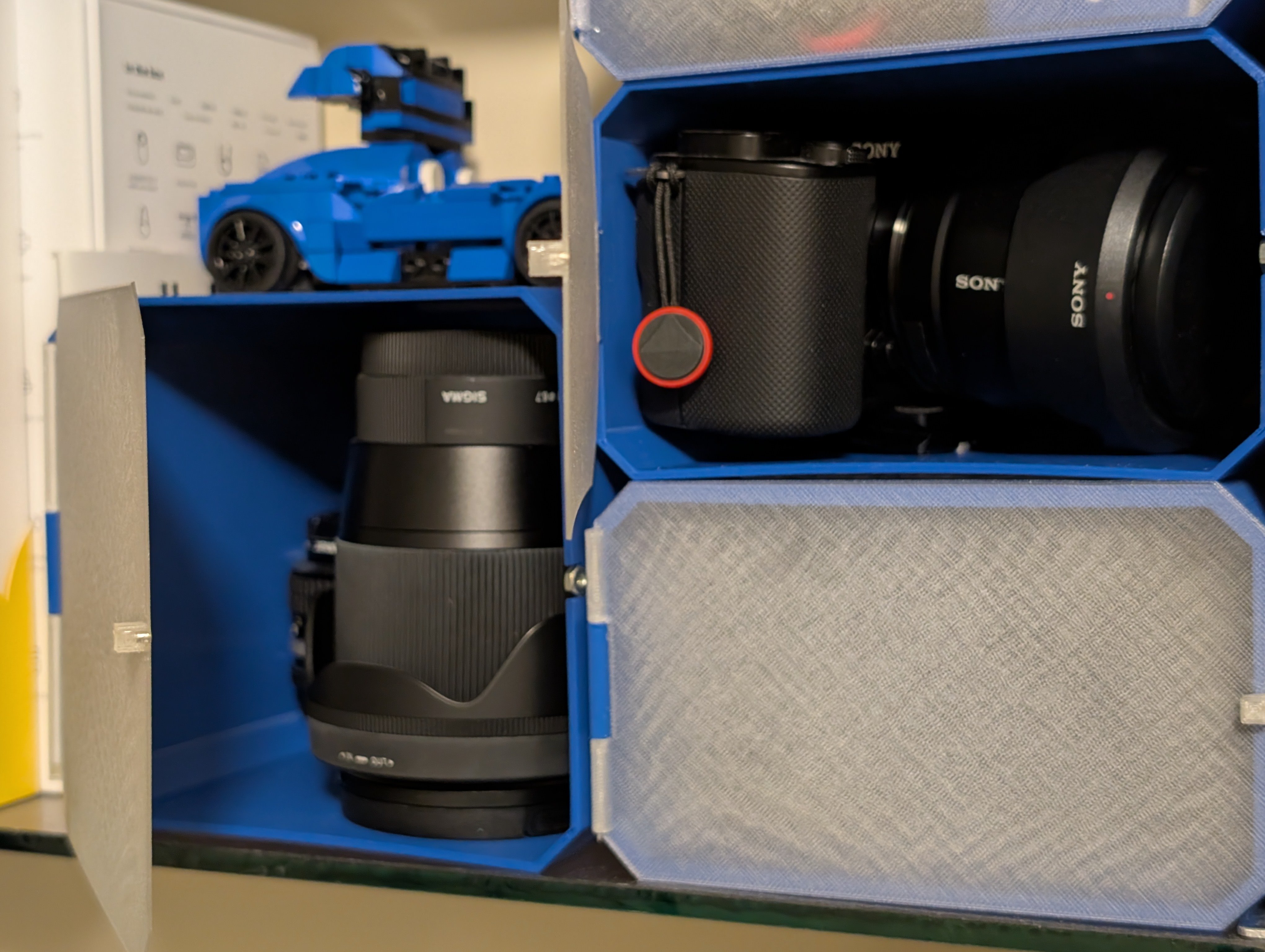 Stackable Storage Box with Doors