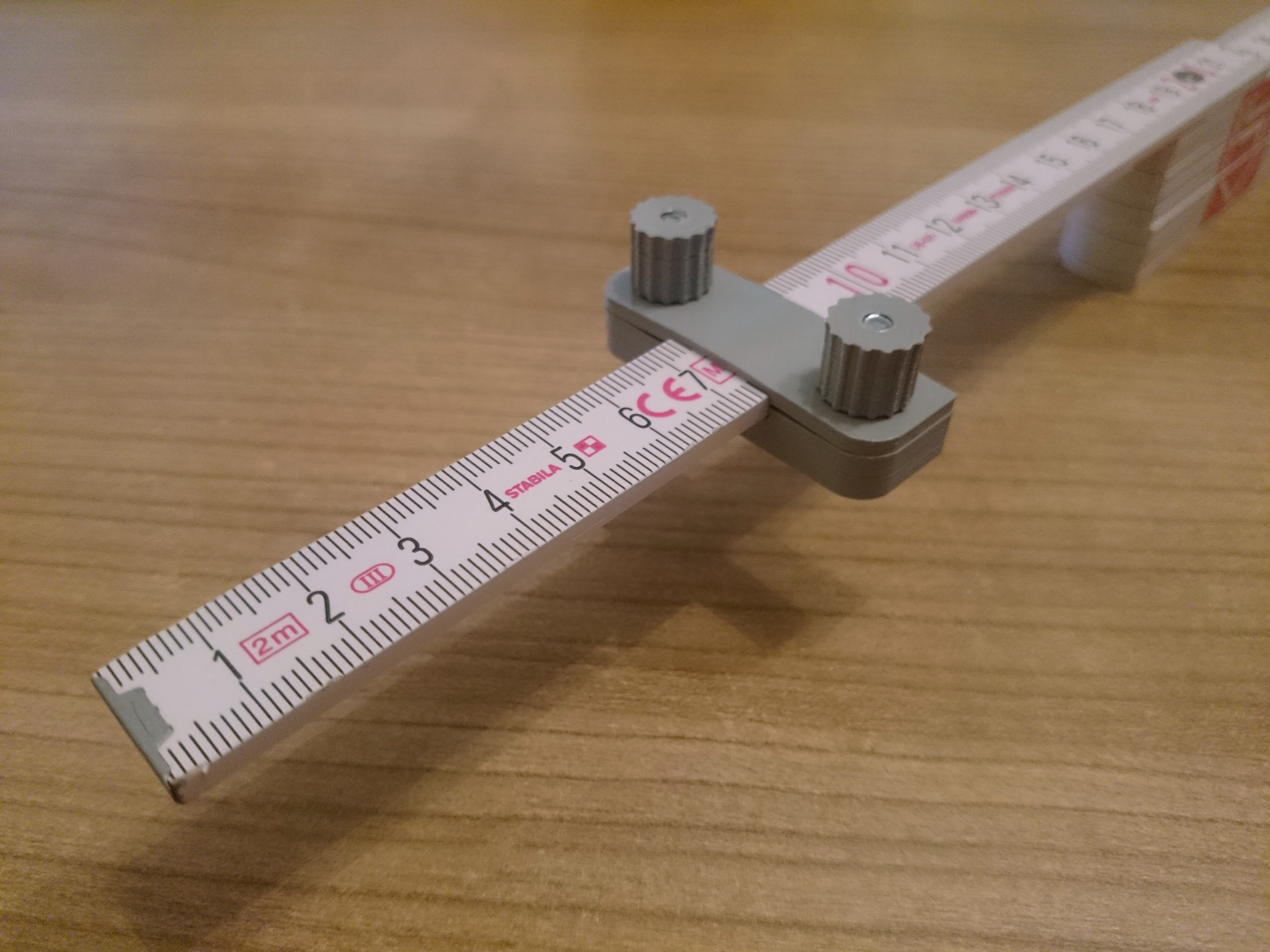 Stop for folding rule | Anschlag fuer Zollstock