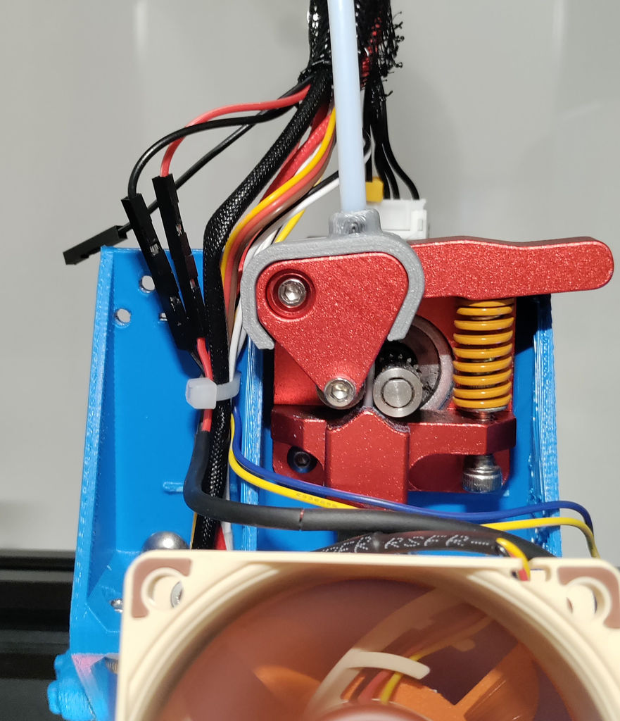 Reverse Bowden Adapter for Dual-Gear-Extruder
