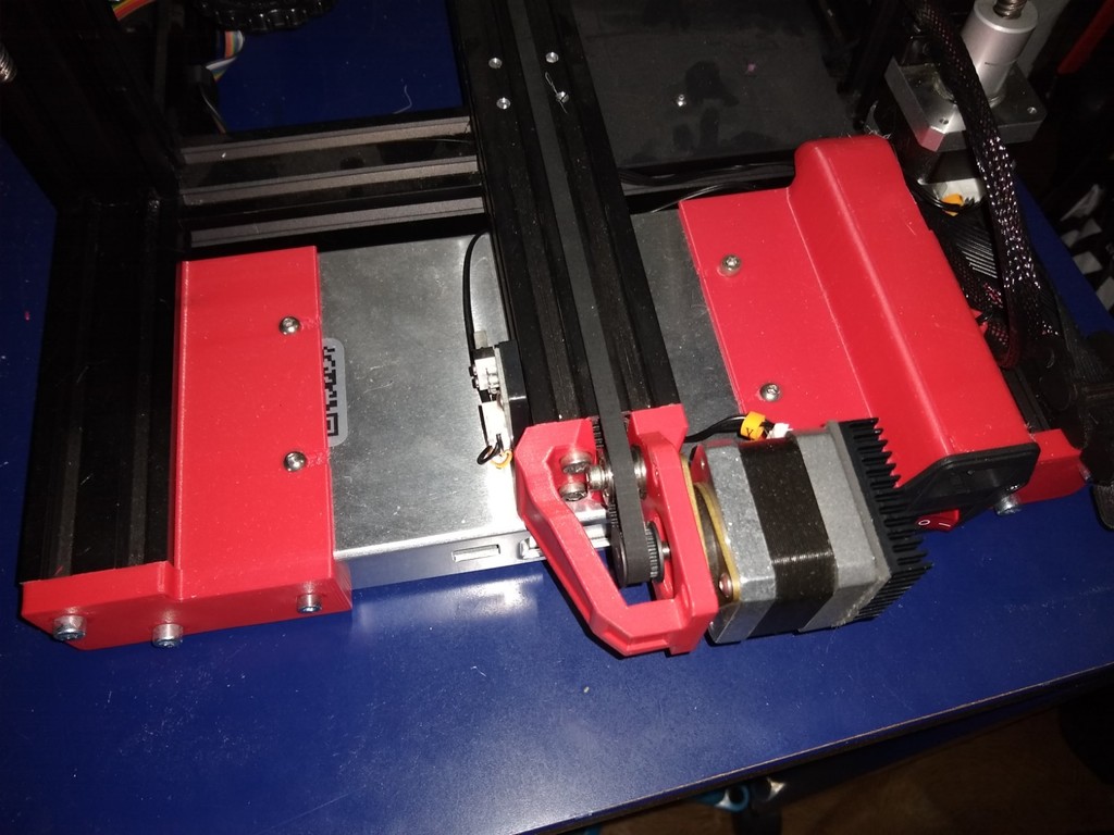 Another Ender 3 Pro PSU relocation