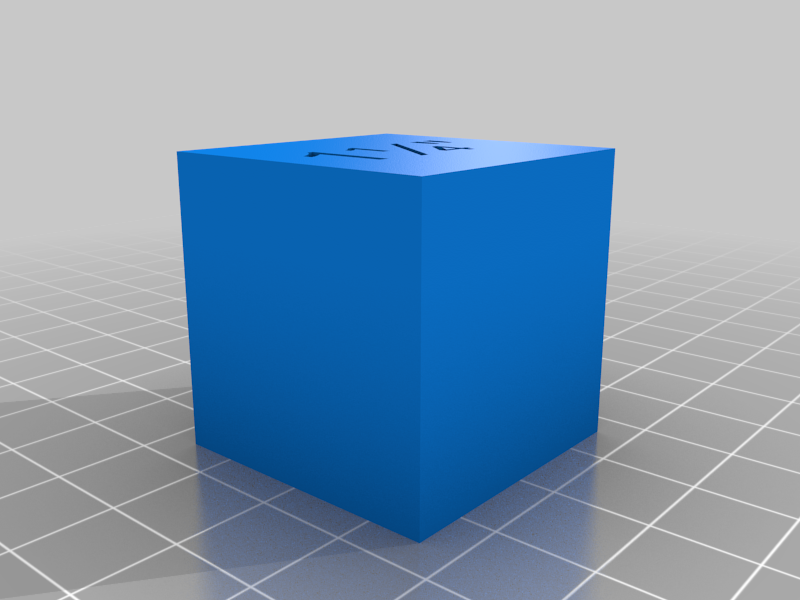 1.25" Cube