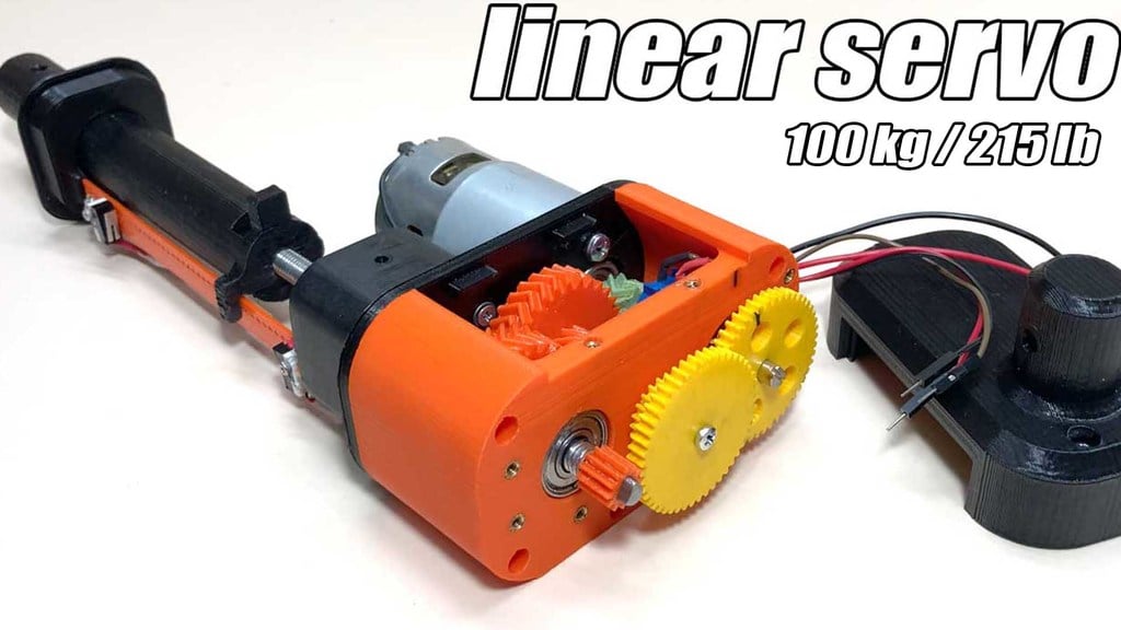 Linear Servo Actuator (SO POWERFUL)
